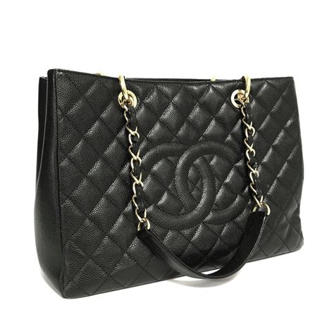 chanel gst handbags|chanel tote shopper bag.